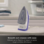 Hamilton Beach SteamMax 2200W Steam Iron - Blue & White - Hamilton Beach UK