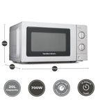Hamilton Beach Standard 20L Microwaves - Hamilton Beach UK