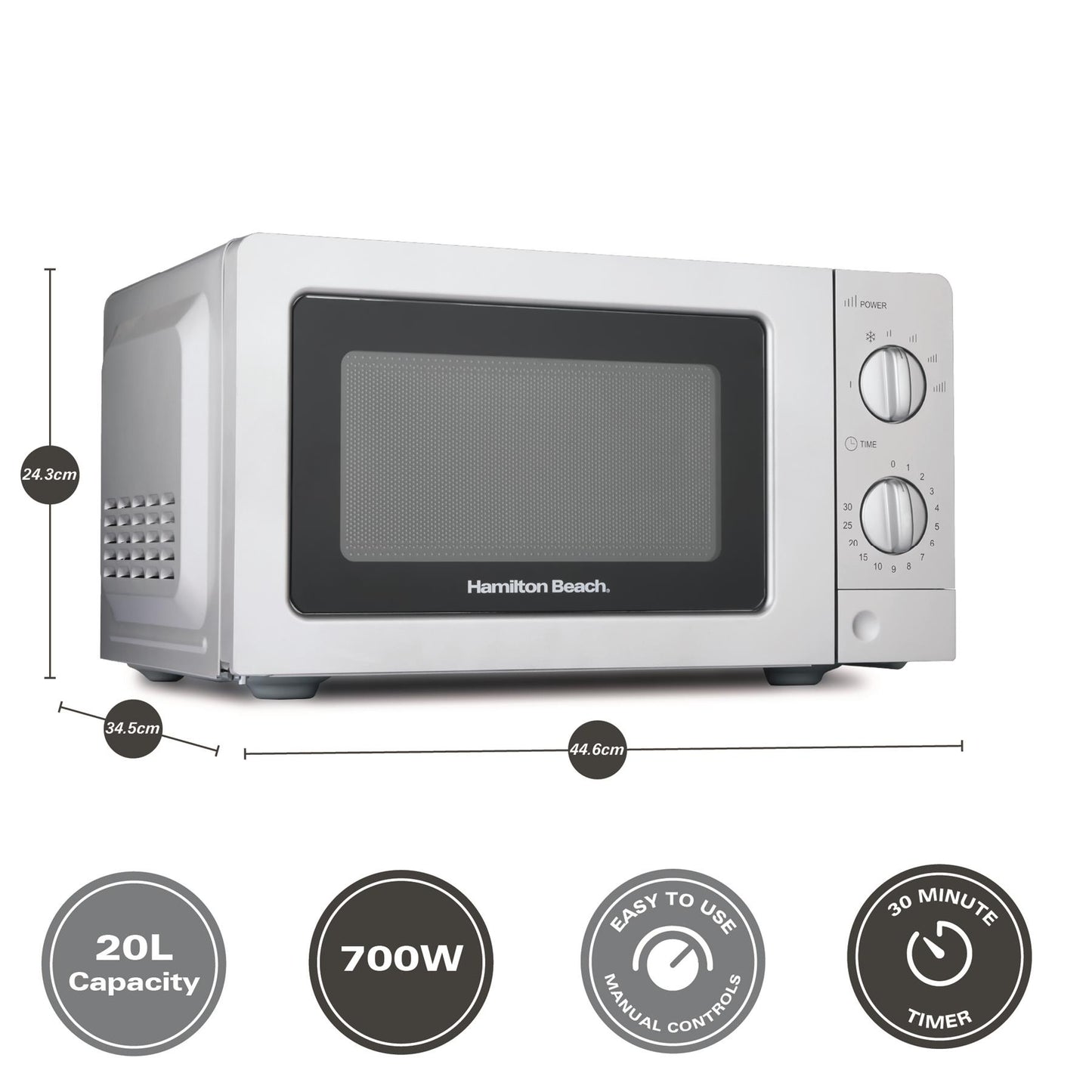 Hamilton Beach 20L Standard Microwave