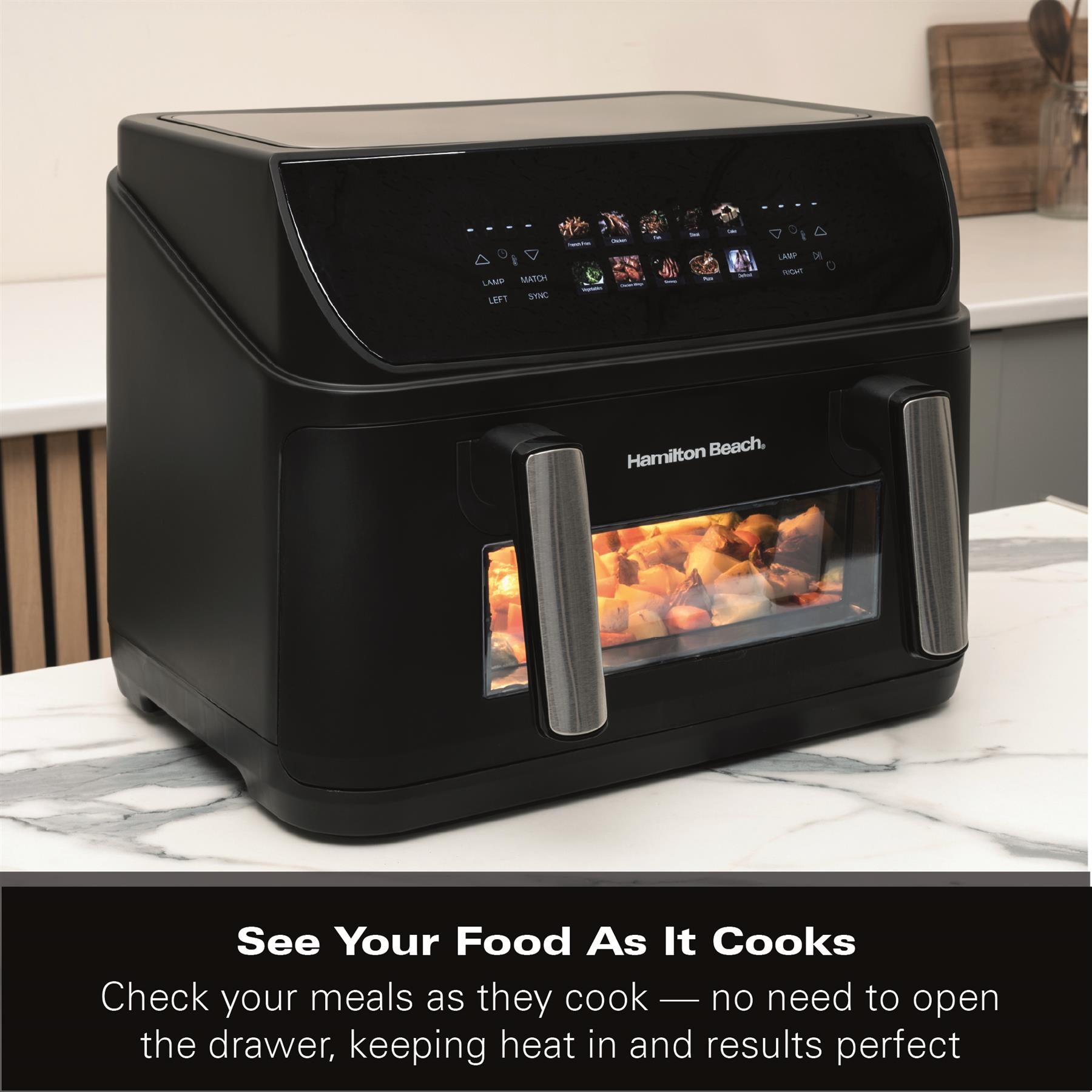 Hamilton Beach FlexiZone 10L Dual Air Fryer