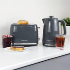 Hamilton Beach Miami 2 Slice Toaster Charcoal Grey - Hamilton Beach UK