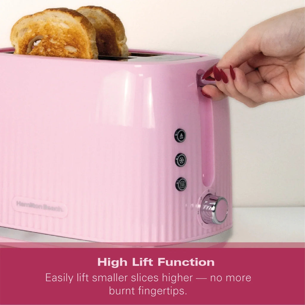 Hamilton Beach Miami 2 Slice Toaster Flamingo Pink - Hamilton Beach UK