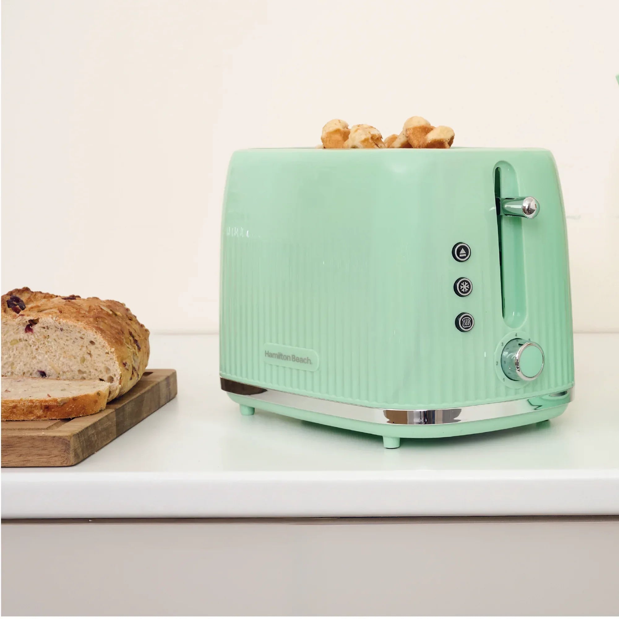 Hamilton Beach Miami 2 Slice Toaster Mojito Mint - Hamilton Beach UK