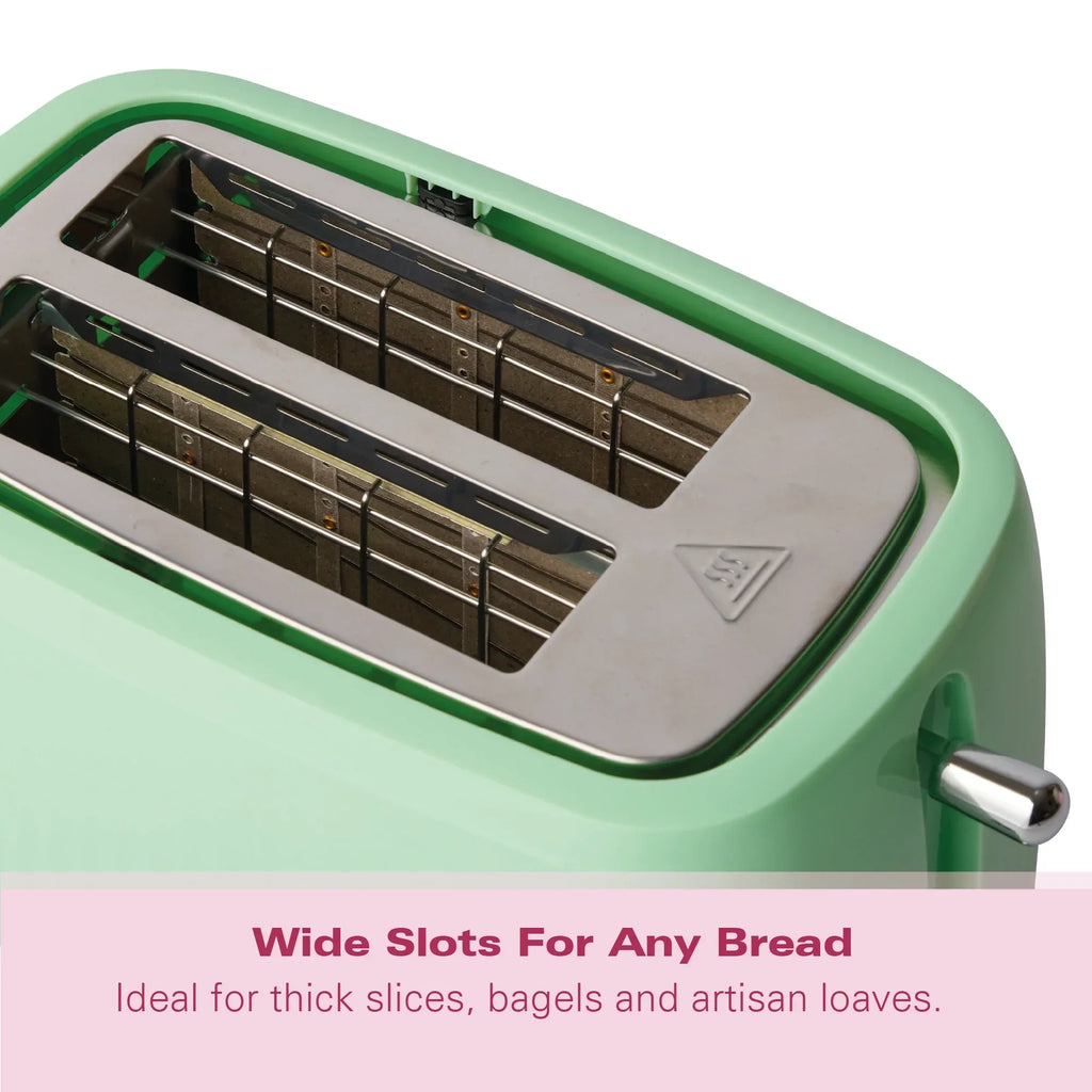 Hamilton Beach Miami 2 Slice Toaster Mojito Mint - Hamilton Beach UK