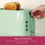 Hamilton Beach Miami 2 Slice Toaster Mojito Mint - Hamilton Beach UK
