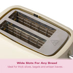 Hamilton Beach Miami 2 Slice Toaster Sand - Hamilton Beach UK