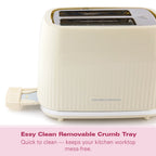 Hamilton Beach Miami 2 Slice Toaster Sand - Hamilton Beach UK