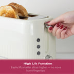 Hamilton Beach Miami 2 Slice Toaster Sand - Hamilton Beach UK