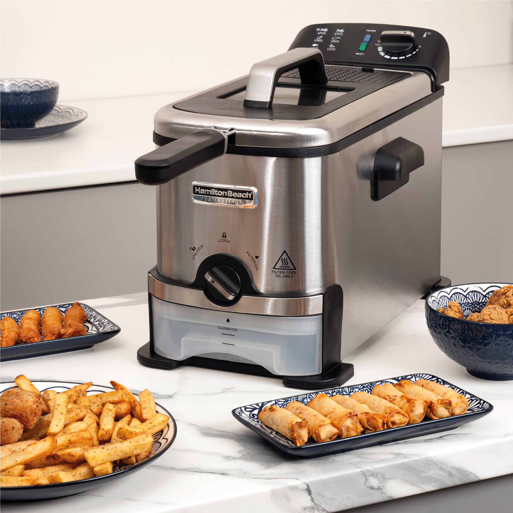 Hamilton Beach Professional PureFry 3L Deep Fat Fryer