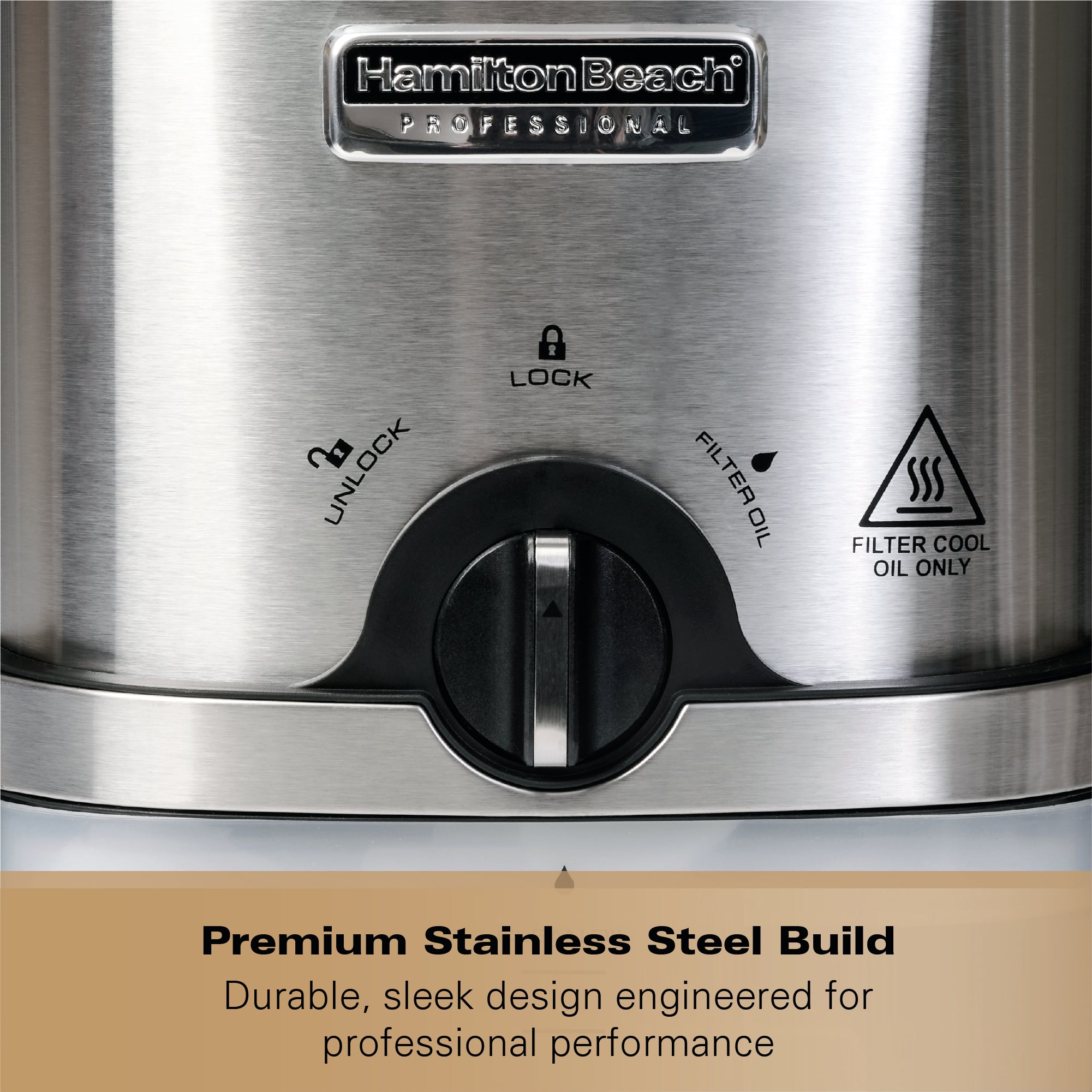 Hamilton Beach Professional PureFry 3L Deep Fat Fryer