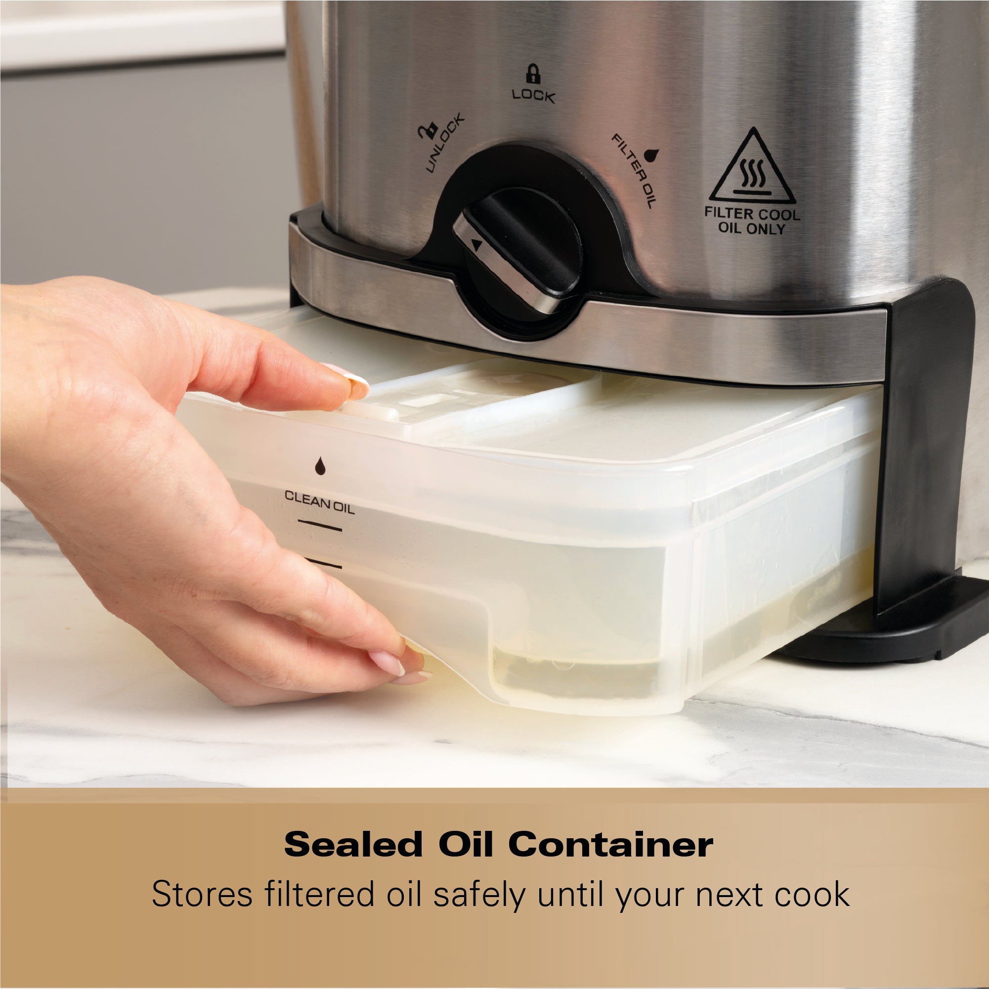 Hamilton Beach Professional PureFry 3L Deep Fat Fryer