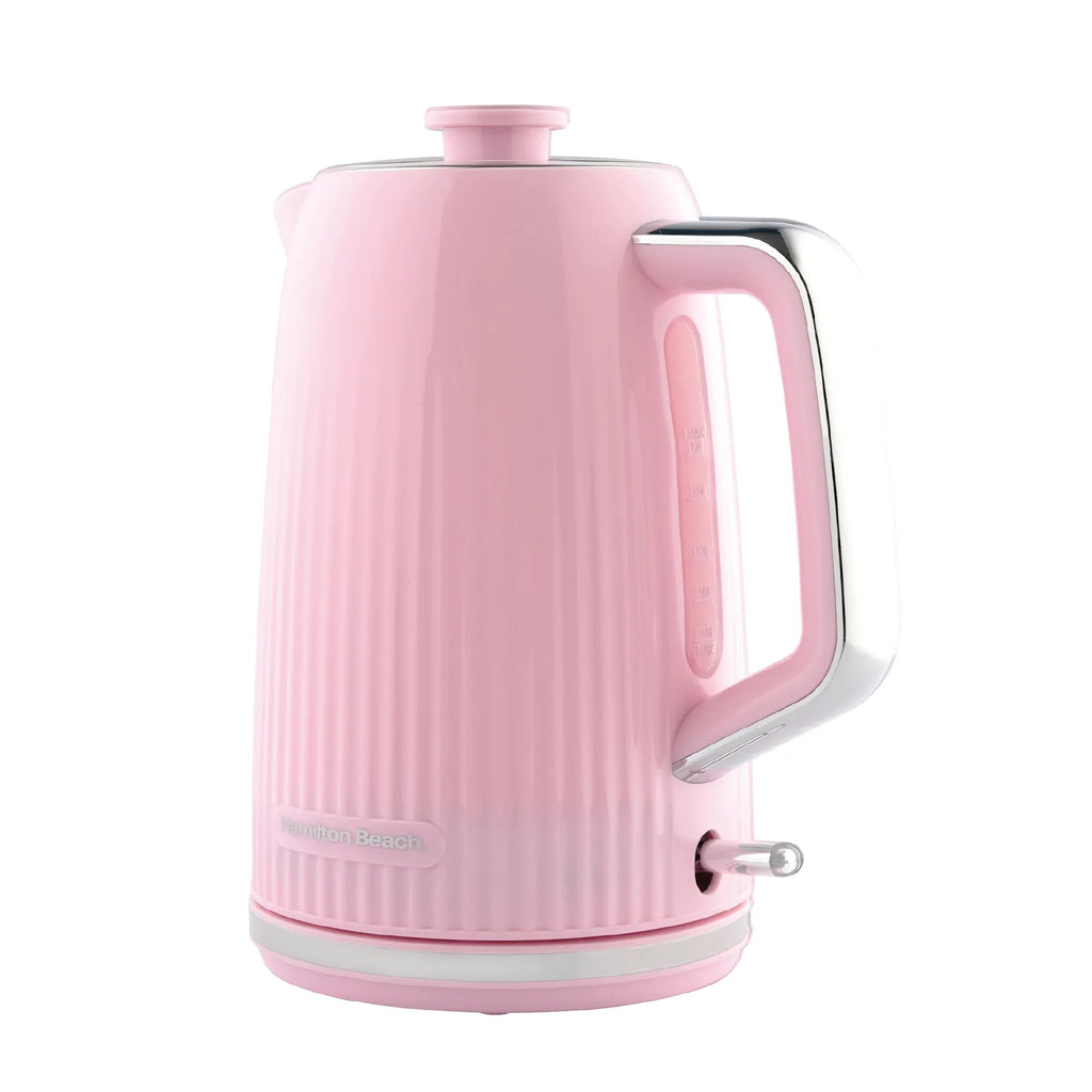 Hamilton Beach Miami 1.7L Kettle Flamingo Pink - Hamilton Beach UK
