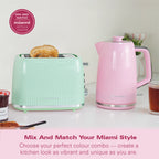 Hamilton Beach Miami 1.7L Kettle Flamingo Pink - Hamilton Beach UK