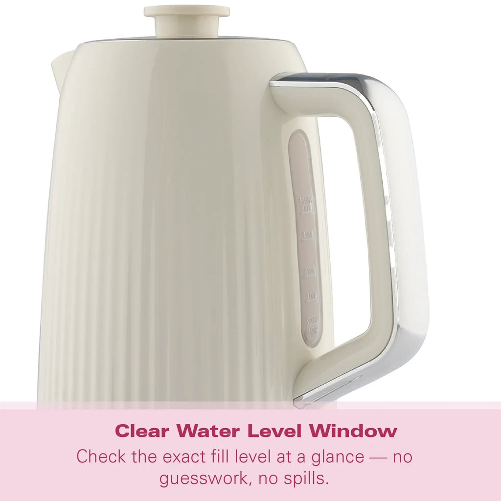 Hamilton Beach Miami 1.7L Kettle Sand - Hamilton Beach UK