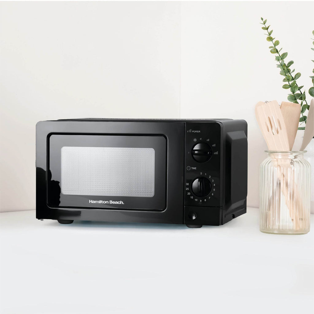 Hamilton Beach 20L Standard Microwave - Black - Hamilton Beach UK