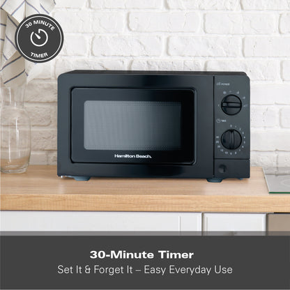 Hamilton Beach 20L Standard Black Microwave