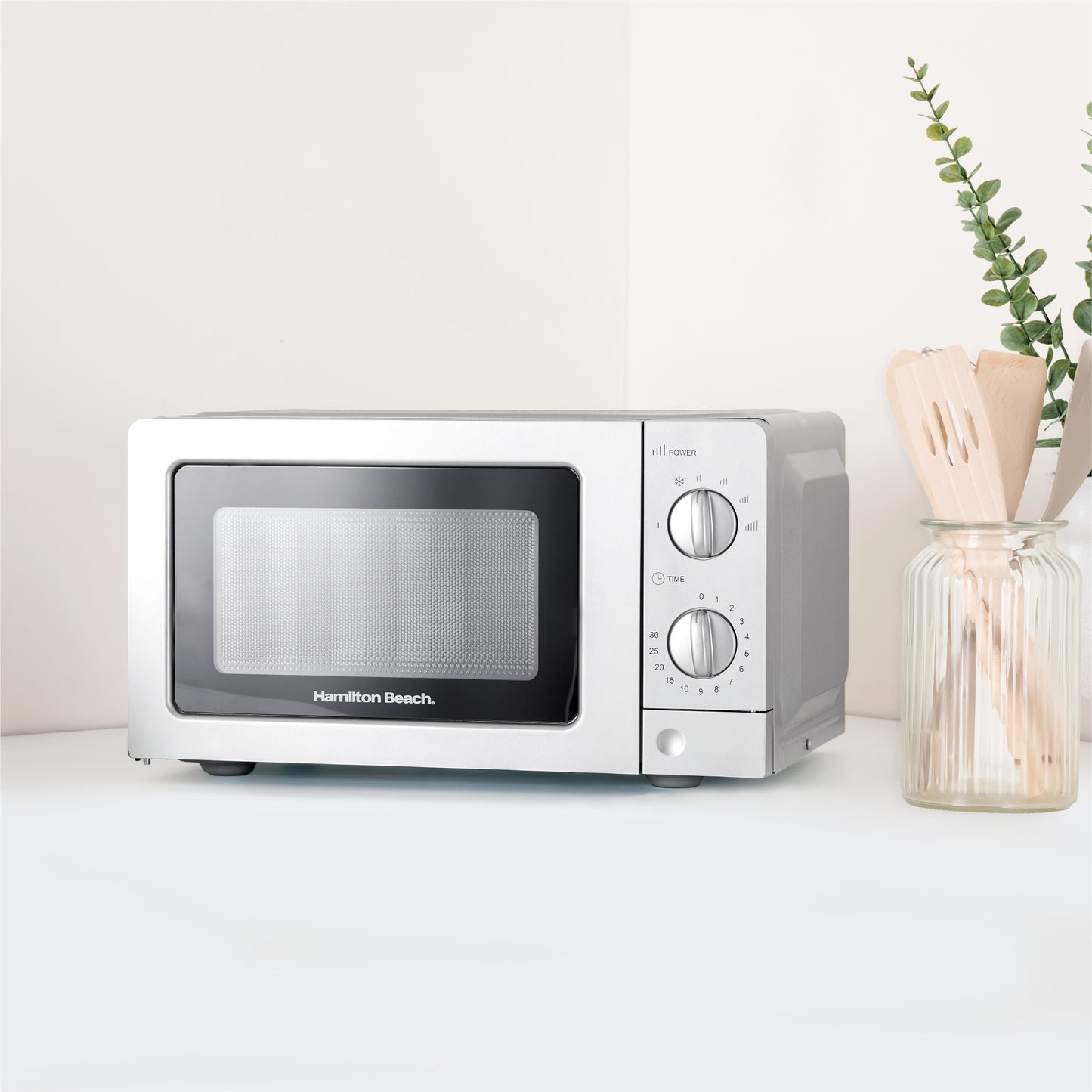 Hamilton Beach 20L Standard Silver Microwave