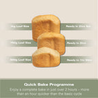 Hamilton Beach Essential QuickBake 19-in-1 Automatic Bread Maker