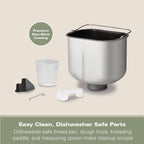 Hamilton Beach Essential QuickBake 19-in-1 Automatic Bread Maker