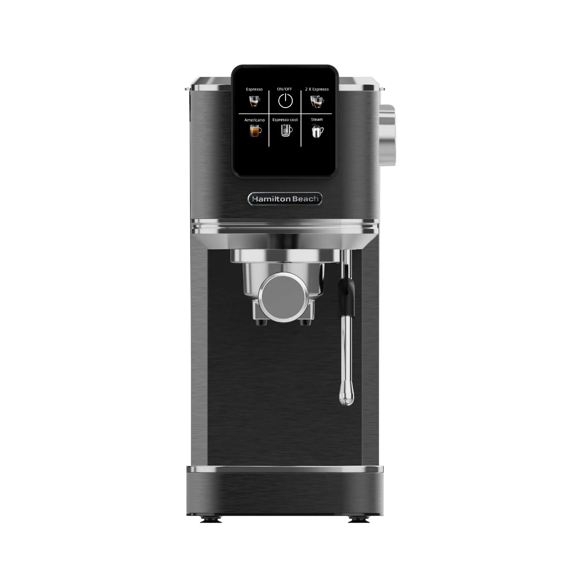 Hamilton Beach BaristaPro Touch 5-in-1 Espresso Machine Black
