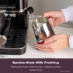 Hamilton Beach BaristaPro Touch 5-in-1  Espresso Machine Black
