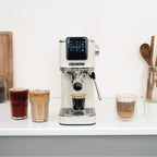 Hamilton Beach BaristaPro Touch 5-in-1 Espresso Machine - Cream