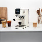 Hamilton Beach BaristaPro Touch 5-in-1 Espresso Machine - Cream