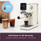 Hamilton Beach BaristaPro Touch 5-in-1 Espresso Machine - Cream