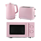 Hamilton Beach Miami Kettle, Toaster & Microwave Set - Flamingo Pink - Hamilton Beach UK