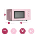 Hamilton Beach Miami Kettle, Toaster & Microwave Set - Flamingo Pink - Hamilton Beach UK