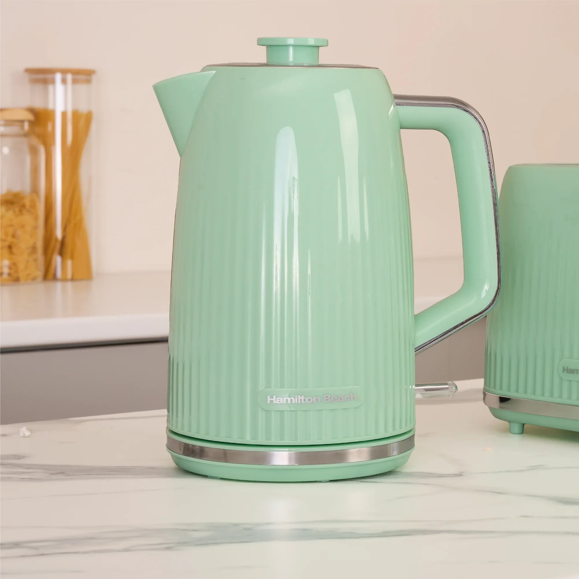 Hamilton Beach Miami Kettle, Toaster & Microwave Set - Mojito Mint - Hamilton Beach UK