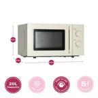 Hamilton Beach Miami Kettle, Toaster & Microwave Set - Sand - Hamilton Beach UK