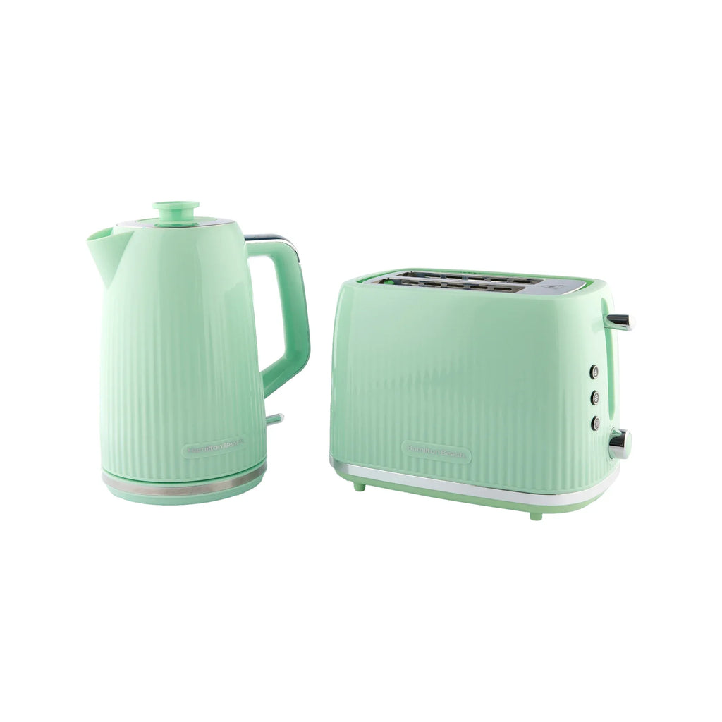 Hamilton Beach Miami Kettle & Toaster Set Mojito Mint - Hamilton Beach UK