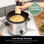 Hamilton Beach 'The Mighty Mini' 1.8L Black Slow Cooker