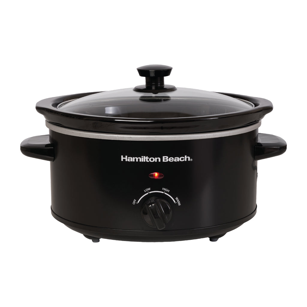 Hamilton Beach The Comfort Cook 3.5L Slow Cooker - Black