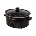 Hamilton Beach The Comfort Cook 3.5L Slow Cooker - Black