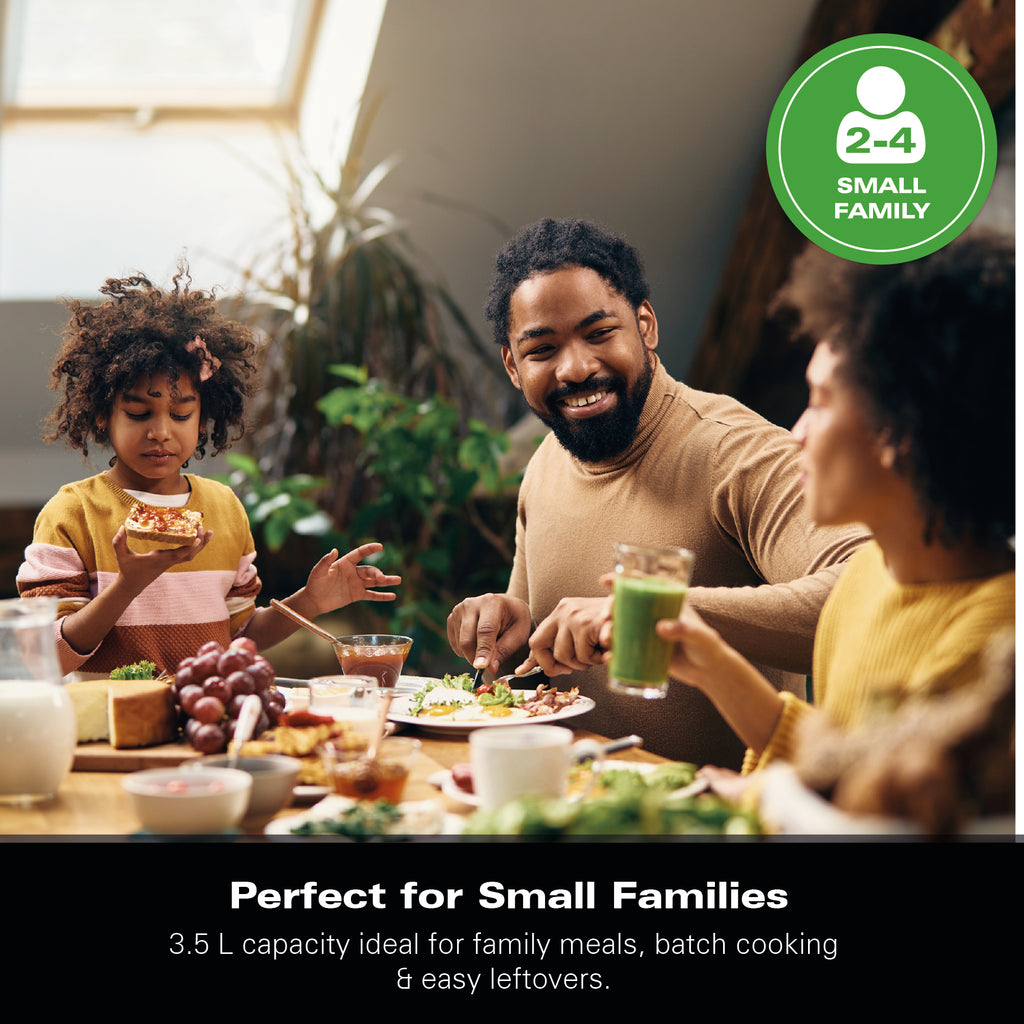 Hamilton Beach The Comfort Cook 3.5L Slow Cooker - Black