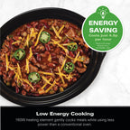 Hamilton Beach The Comfort Cook 3.5L Slow Cooker - Stainless Steel