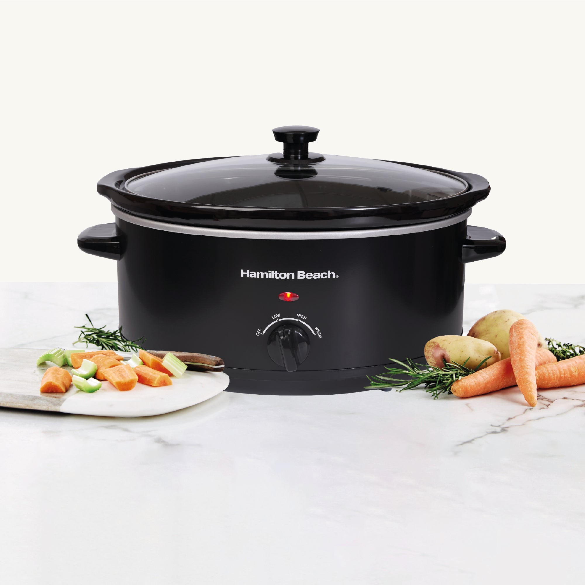 Hamilton Beach 'The Family Favourite' 6.5L Slow Cooker - Black