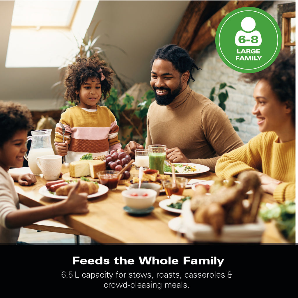 Hamilton Beach 'The Family Favourite' 6.5L Slow Cooker - Black