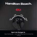 Hamilton Beach 'The Family Favourite' 6.5L Slow Cooker - Black