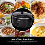 Hamilton Beach 'The Family Favourite' 6.5L Slow Cooker - Black