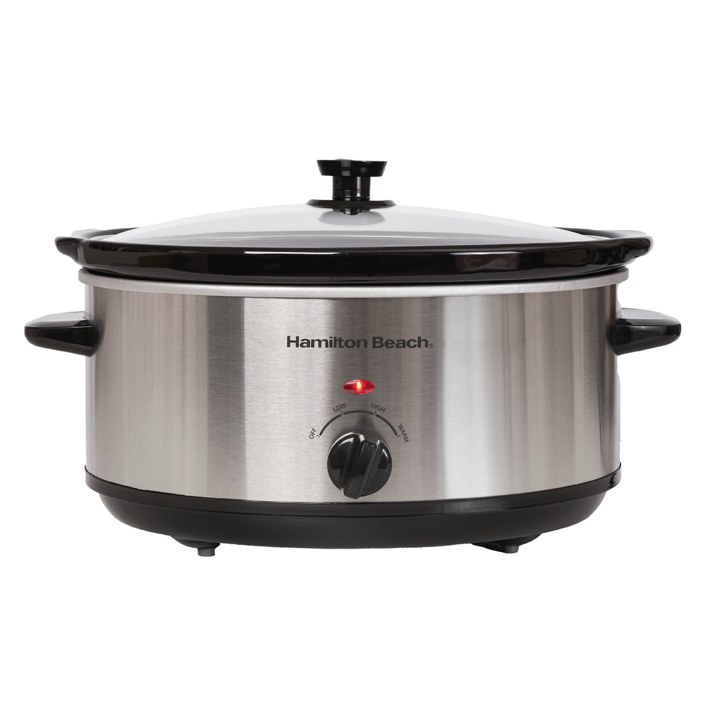 Hamilton Beach The Family Favourite 6.5L Slow Cooker - Silver