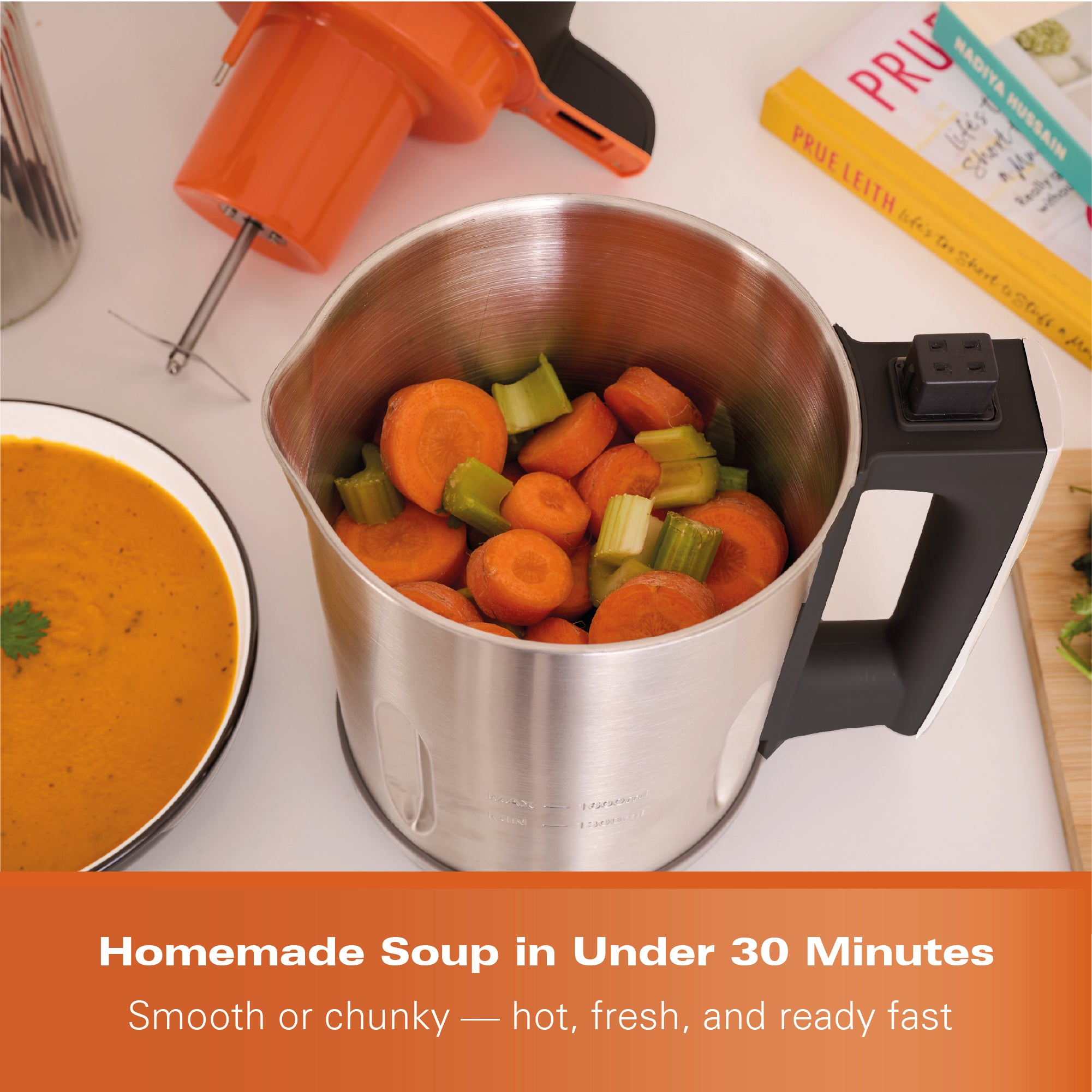 Hamilton Beach Intelligent Control 1.6L Soup Maker Plus