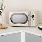 Hamilton Beach 20L Retro Cream Microwave