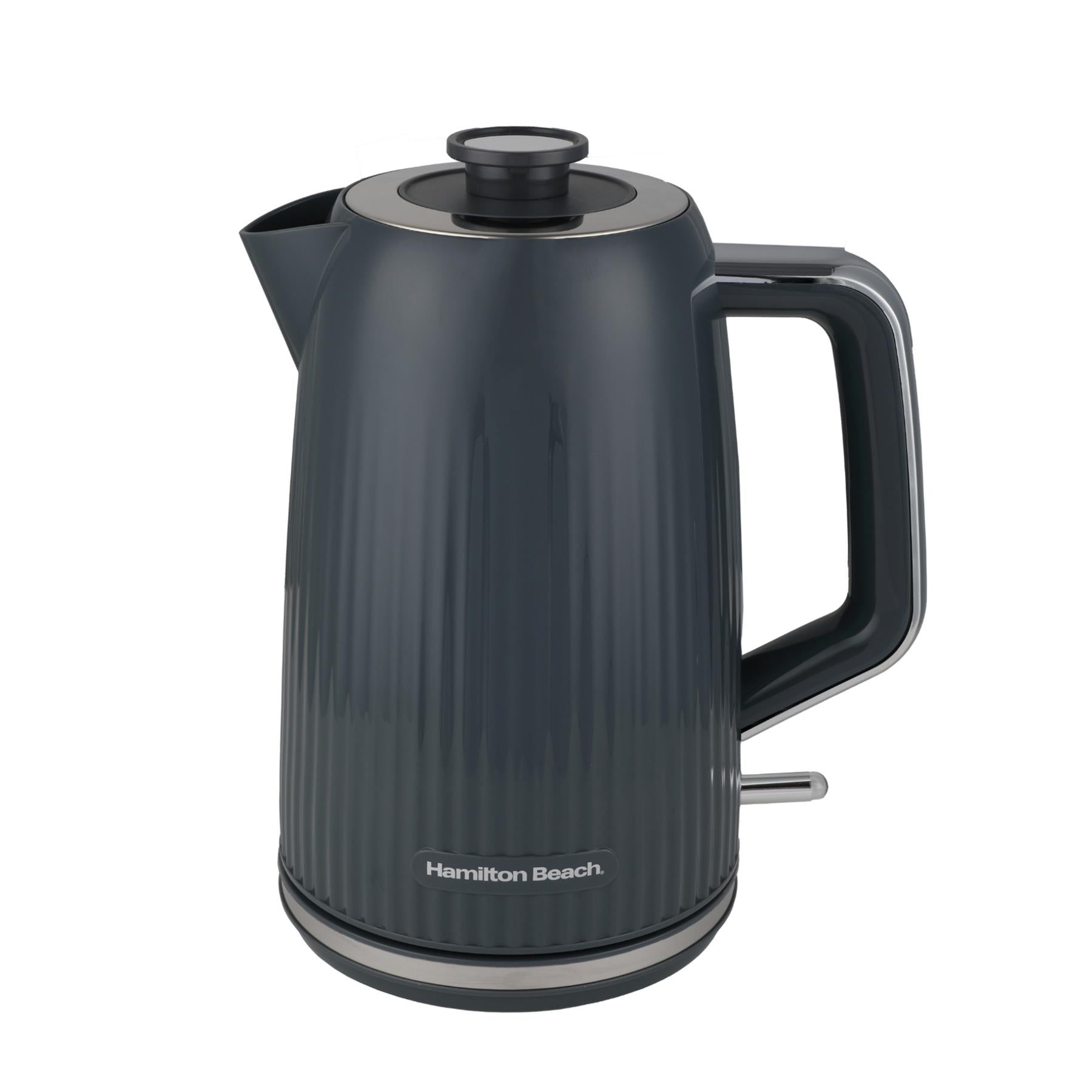 Miami Kettle & Toaster Set - Charcoal Grey