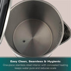 Hamilton Beach FlexiControl 1.7L Digital Control Variable Temperature Kettle - Hamilton Beach UK