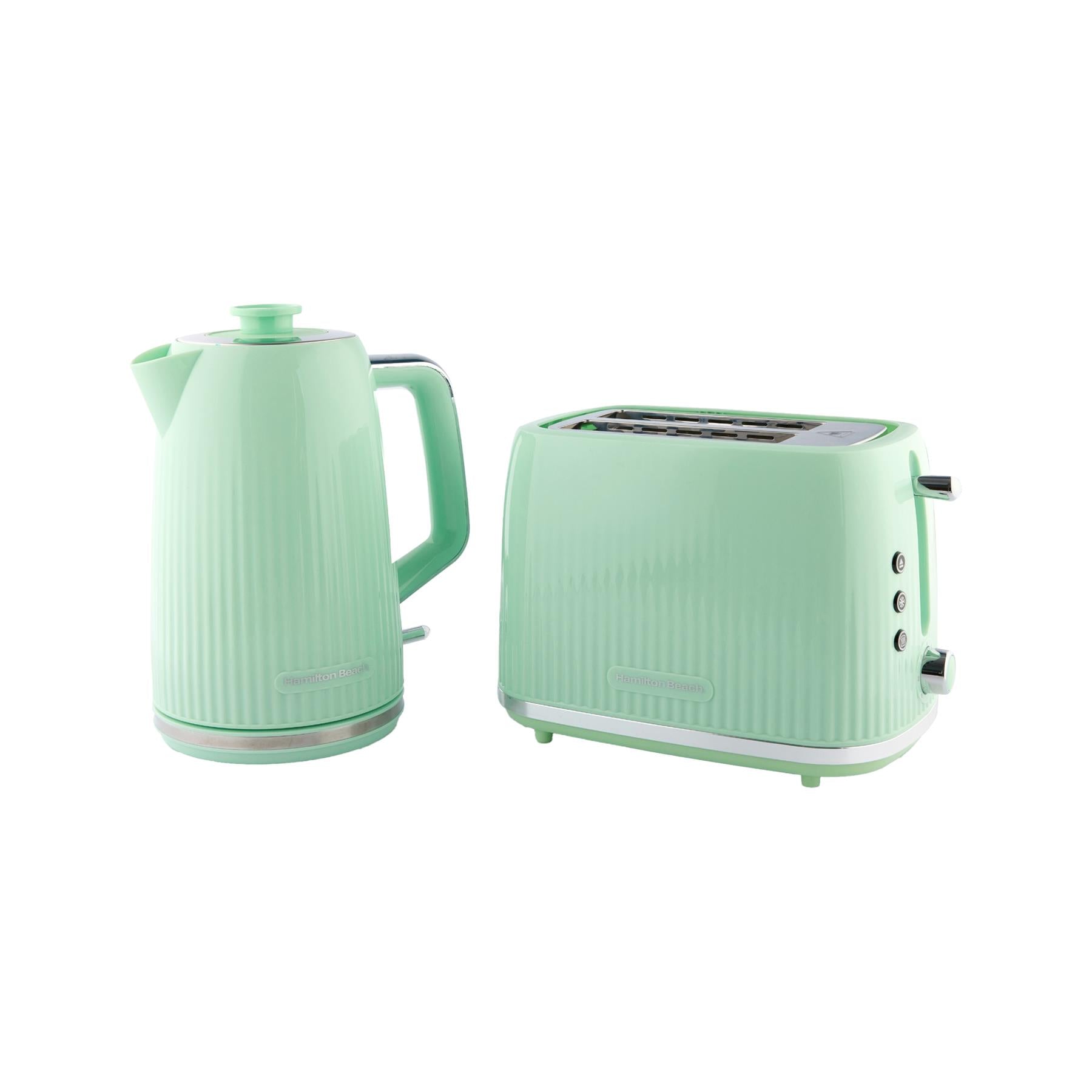 Hamilton Beach Miami Kettle & Toaster Set Mojito Mint