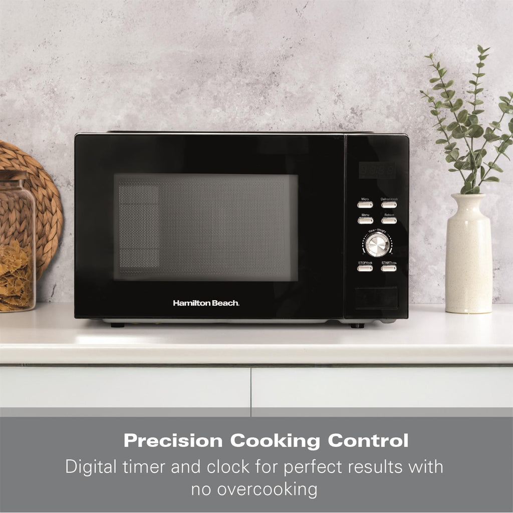 Hamilton Beach 30L Black Family Microwave