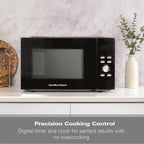 Hamilton Beach 30L Black Family Microwave - Hamilton Beach UK